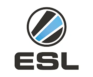 logo ESL z okrągłym symbolem i napisem